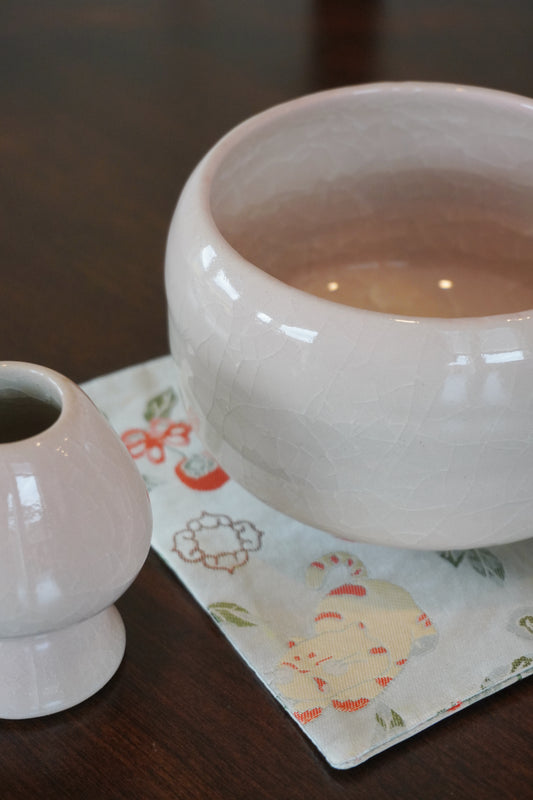 Katakuchi Chawan- Blush Pink Bowl