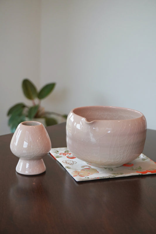 Katakuchi Chawan- Blush Pink Bowl