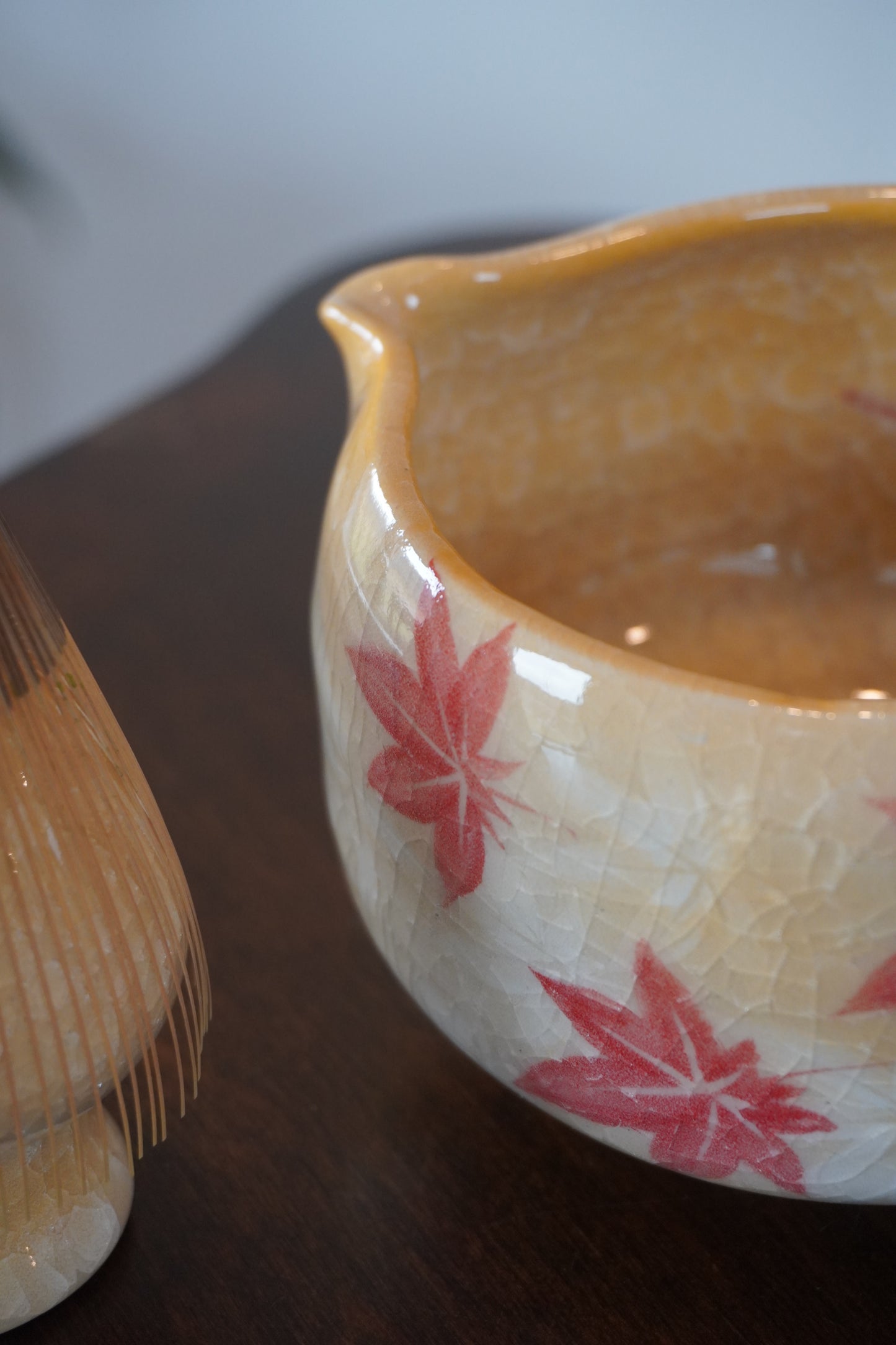 Katakuchi Chawan- Late Autumn Maple 🍁